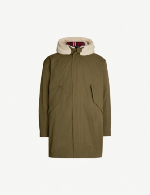 tommy icons hooded coat