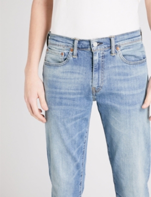 Shop Levi's 511 Slim-fit Tapered Jeans In Sun Fade
