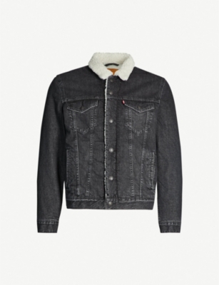 levi's faux shearling jacket