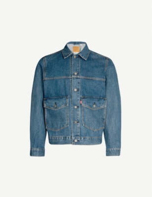 levi's patch pocket trucker jacket