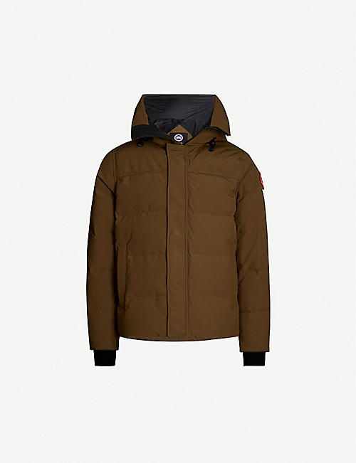 CANADA GOOSE: Macmillan quilted shell-down hooded parka