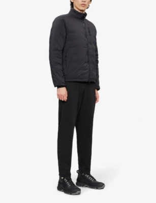 Shop Canada Goose Lodge Quilted Shell Jacket In Black