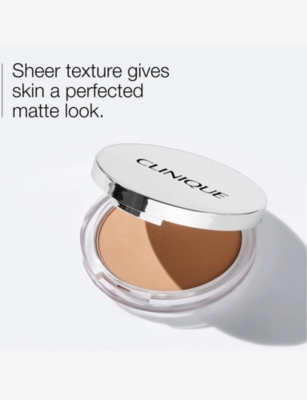 Clinique Stay Buff Stay-matte Sheer Pressed Powder 7.6g In Stay Buff