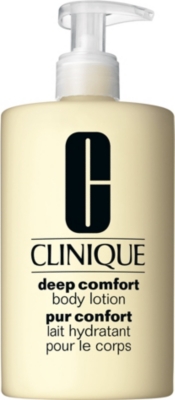 Shop Clinique Deep Comfort Body Moisturiser With Pump