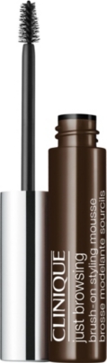 CLINIQUE: Just Browsing brush-on styling mousse