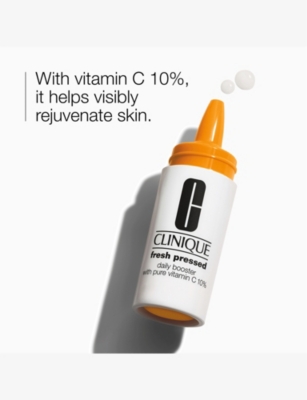 Fresh Pressed Daily Booster with Pure Vitamin C 10% pack of four 34ml