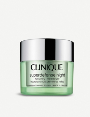 Shop Clinique Superdefense™ Night Recovery Moisturiser