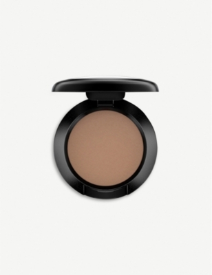 Shop Mac Pressed Eyeshadow 1.5g In Charcoal Brown