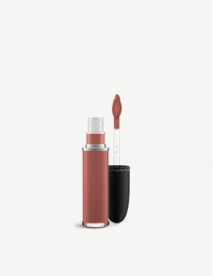 Shop Mac Topped With Brandy Retro Matte Liquid Lipstick 5ml