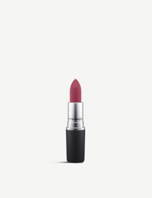 Shop Mac Burning Love Powder Kiss Lipstick 3g