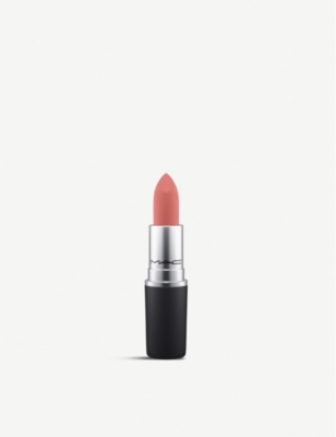 Shop Mac Mull It Over Powder Kiss Lipstick 3g