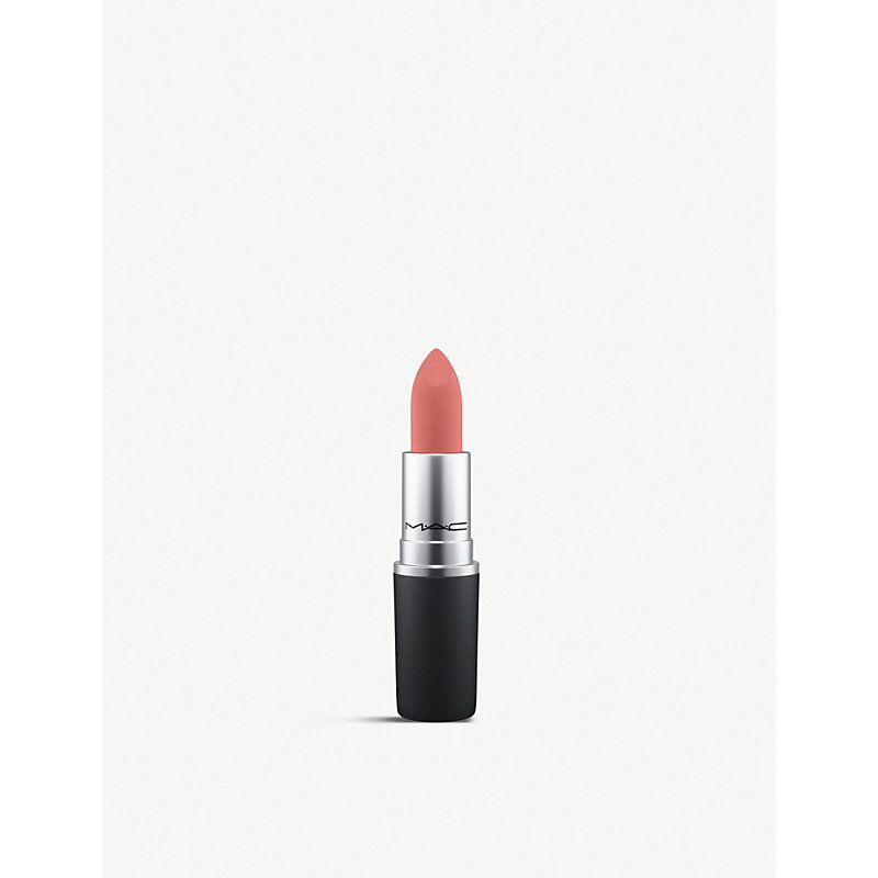 Shop Mac Powder Kiss Lipstick 3g In Mull It Over