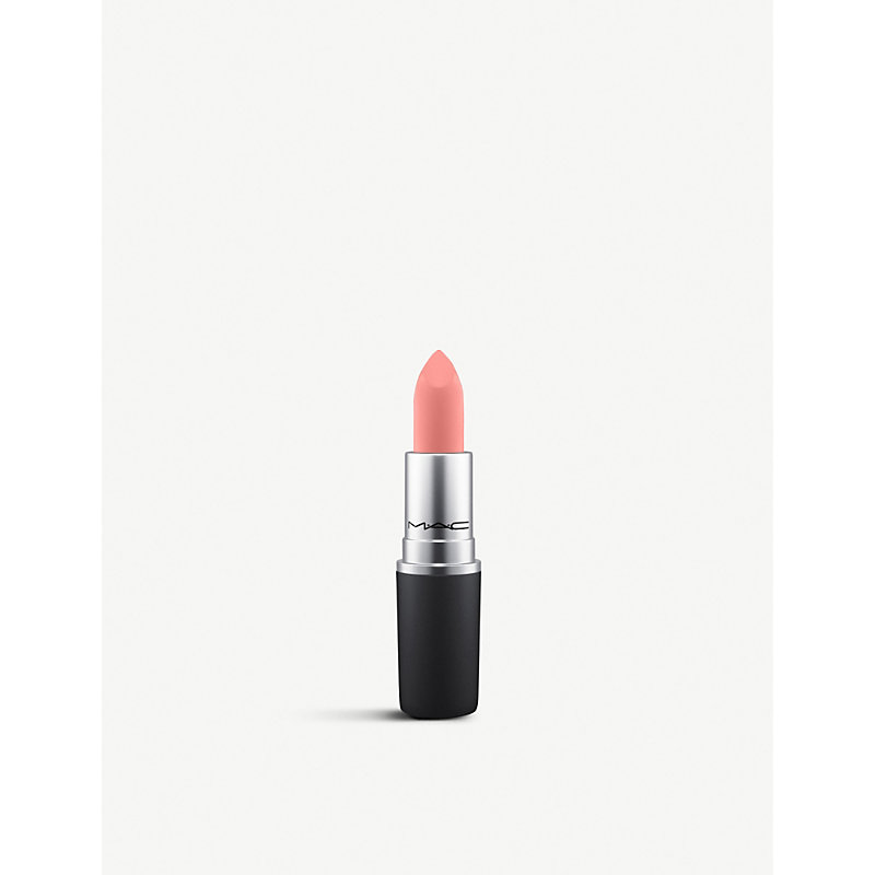 Shop Mac Powder Kiss Lipstick 3g In Reverence