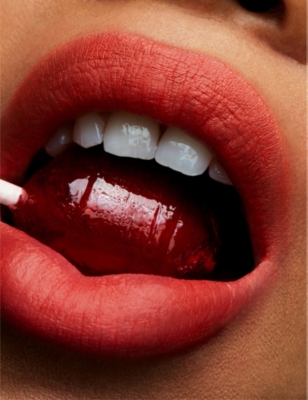 Shop Mac Style Shocked! Powder Kiss Lipstick 3g