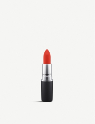 Shop Mac Style Shocked! Powder Kiss Lipstick 3g