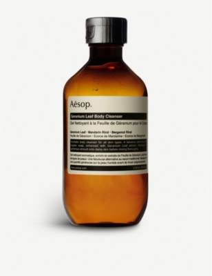 AESOP Geranium Leaf body cleanser 200ml
