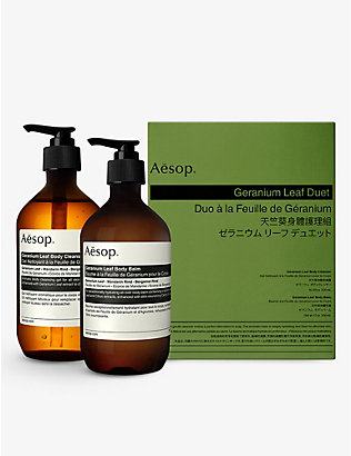 AESOP: Geranium Leaf duet