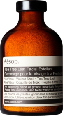 Aesop Tea Tree Leaf Facial Exfoliant 30g Selfridges Com