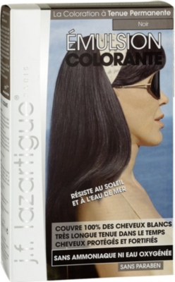 J F Lazartigue Colour Emulsion For Grey Hair In Black 60ml