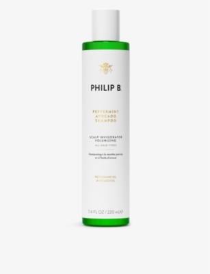 Shop Philip B Peppermint And Avocado Volumizing & Clarifying Shampoo In Na