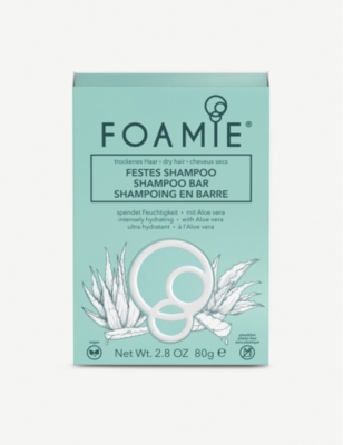 FOAMIE - Aloe You Vera Much shampoo bar 80g | Selfridges.com