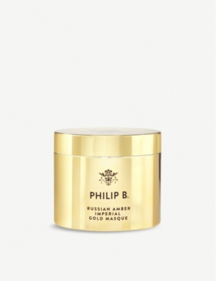 Shop Philip B Russian Amber Imperial Gold Hair Masque 236ml