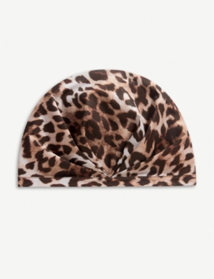 Shhhowercap The Minx Leopard Print Showercap Selfridges Com