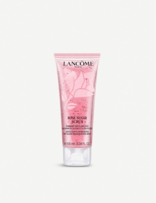 Shop Lancôme Lancome Exfoliating Rose Sugar Scrub 100ml