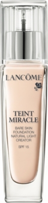 Lancôme Lancome 5 Teint Miracle Bare Skin Perfection Foundation Spf 15 In 005