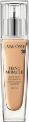 Lancôme Lancome 45 Teint Miracle Bare Skin Perfection Foundation Spf 15 In 045