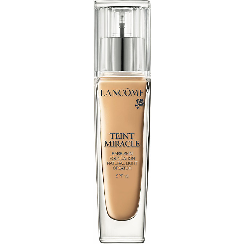 Lancôme Lancome 55 Teint Miracle Bare Skin Perfection Foundation Spf 15 In 055