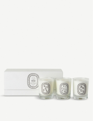 DIPTYQUE: Scented candle set