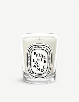 DIPTYQUE: Feuille de Lavande mini scented candle