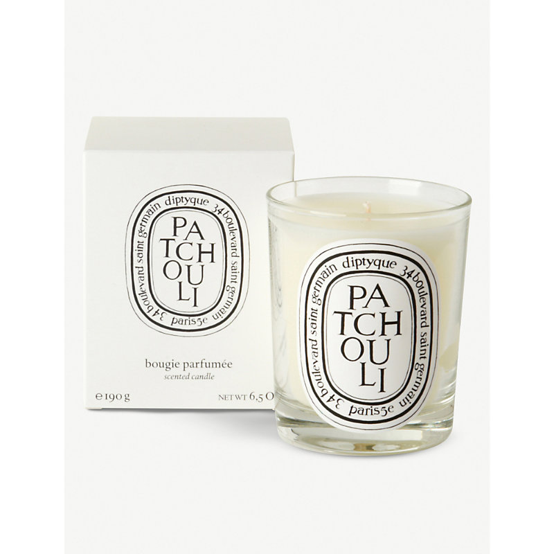 Shop Diptyque Patchouli Scented Candle In Na