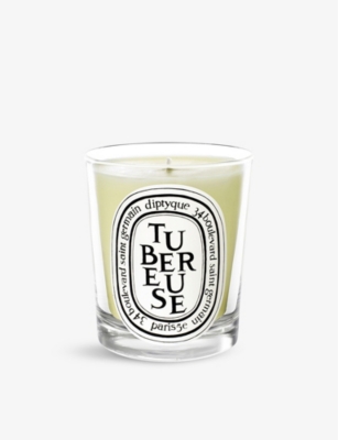 Shop Diptyque Tubereuse Scented Candle 190g In Na