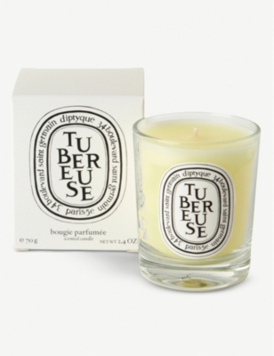 DIPTYQUE: Tuberose mini scented candle
