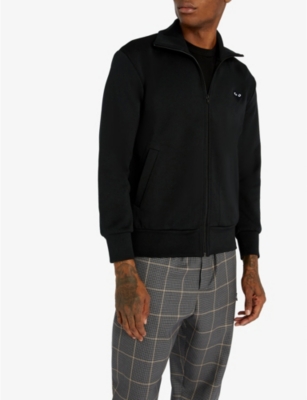cdg play track jacket
