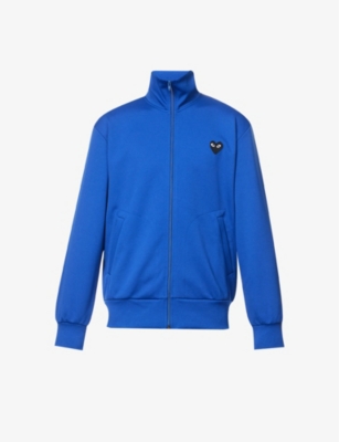 Cdg blue clearance jacket