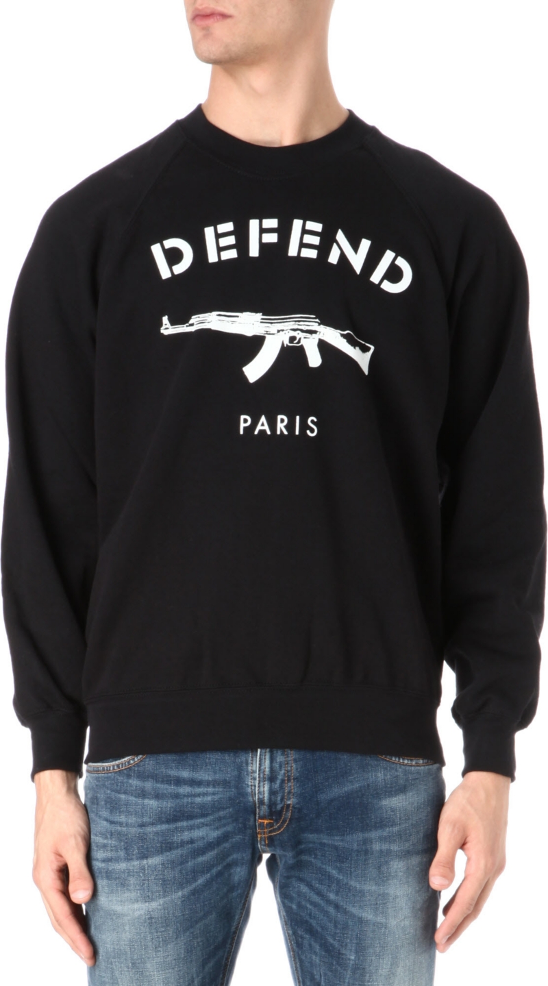 DEFEND   Paris sweatshirt