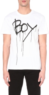 BOY LONDON - Drip print t-shirt | Selfridges.com