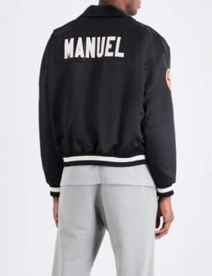 FEAR OF GOD Fifth Collection Manuel satin bomber jacket