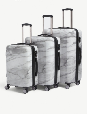 four wheel suitcase set