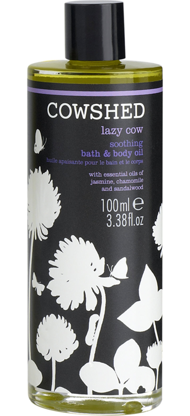 COWSHED   Lazy Cow soothing bath & body oil 100ml