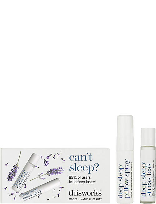 THIS WORKS: Can't Sleep? travel set