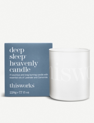 THIS WORKS: Deep Sleep Heavenly scented candle 220g