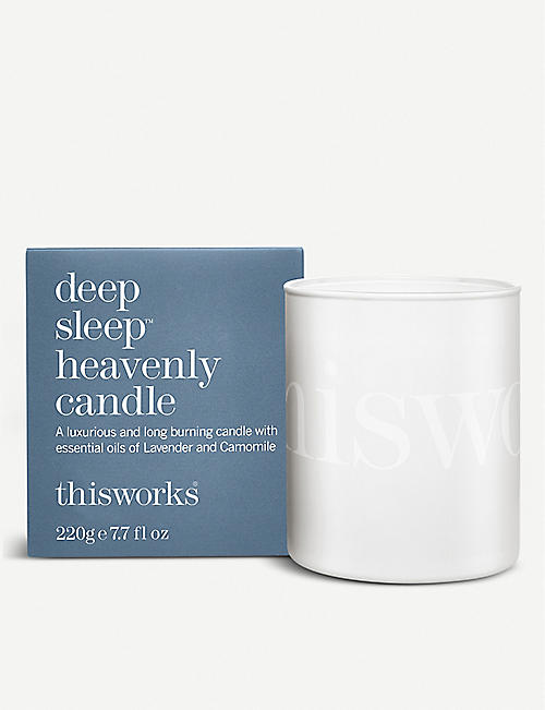 THIS WORKS: Deep Sleep Heavenly scented candle 220g