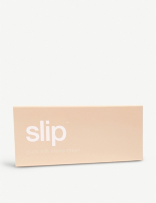 Slip Elasticated Sleep Mask In Caramel