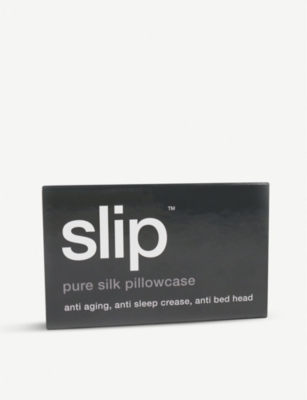 Shop Slip Charcoal Queen Silk Pillowcase 51cm X 76cm