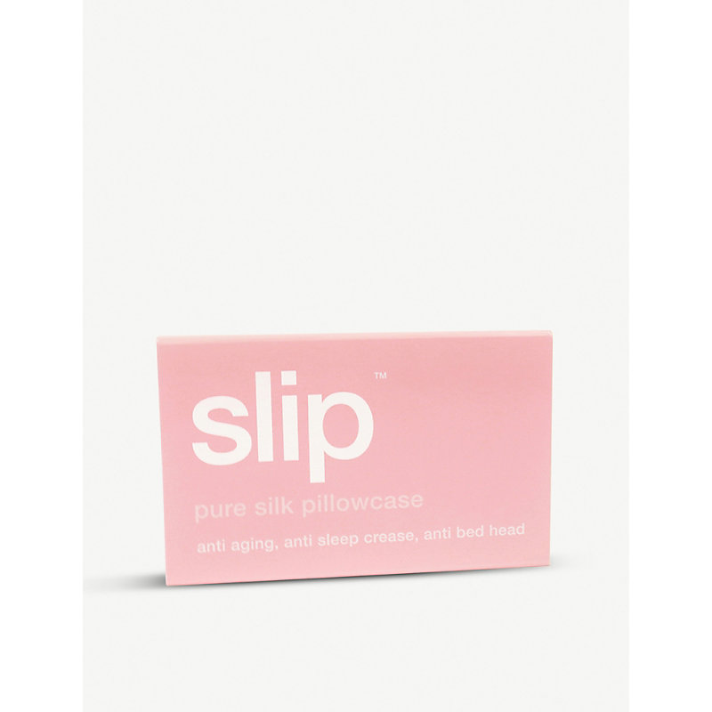 Shop Slip Queen Silk Pillowcase 51cm X 76cm In Pink