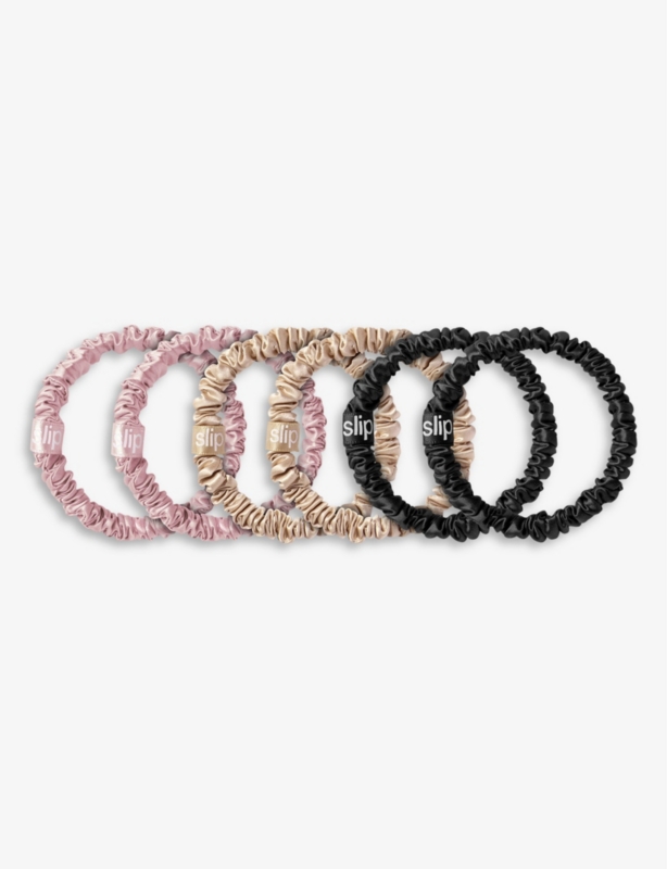 Slip silk scrunchies pack of six